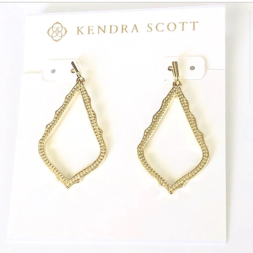 ✂️KENDRA SCOTT Sophia Gold Drop Earrings - Picture 8 of 11
